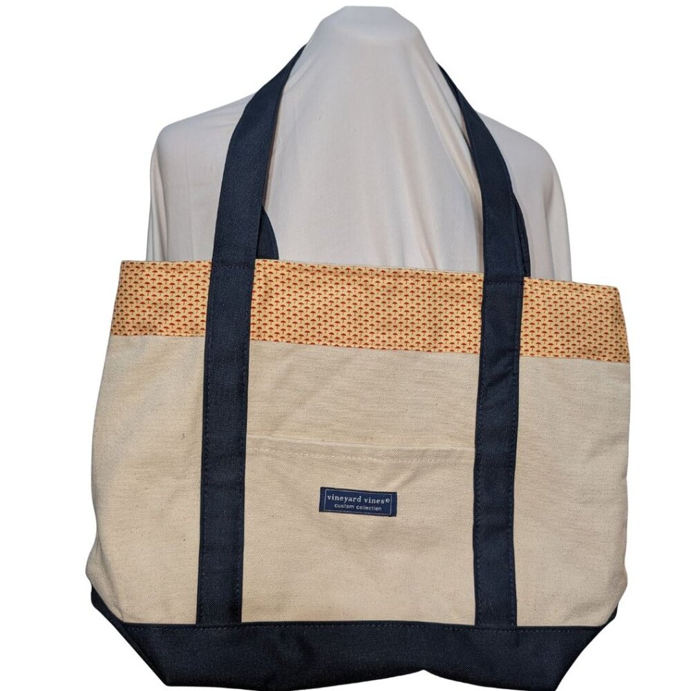 Vineyard Vines Custom Collection Canvas Tote Bag